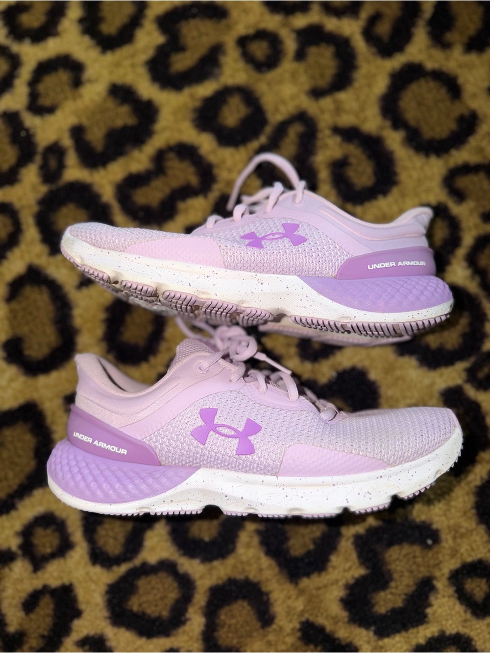 Under Armour Women’s Lavender/Pink Performance Running Shoes